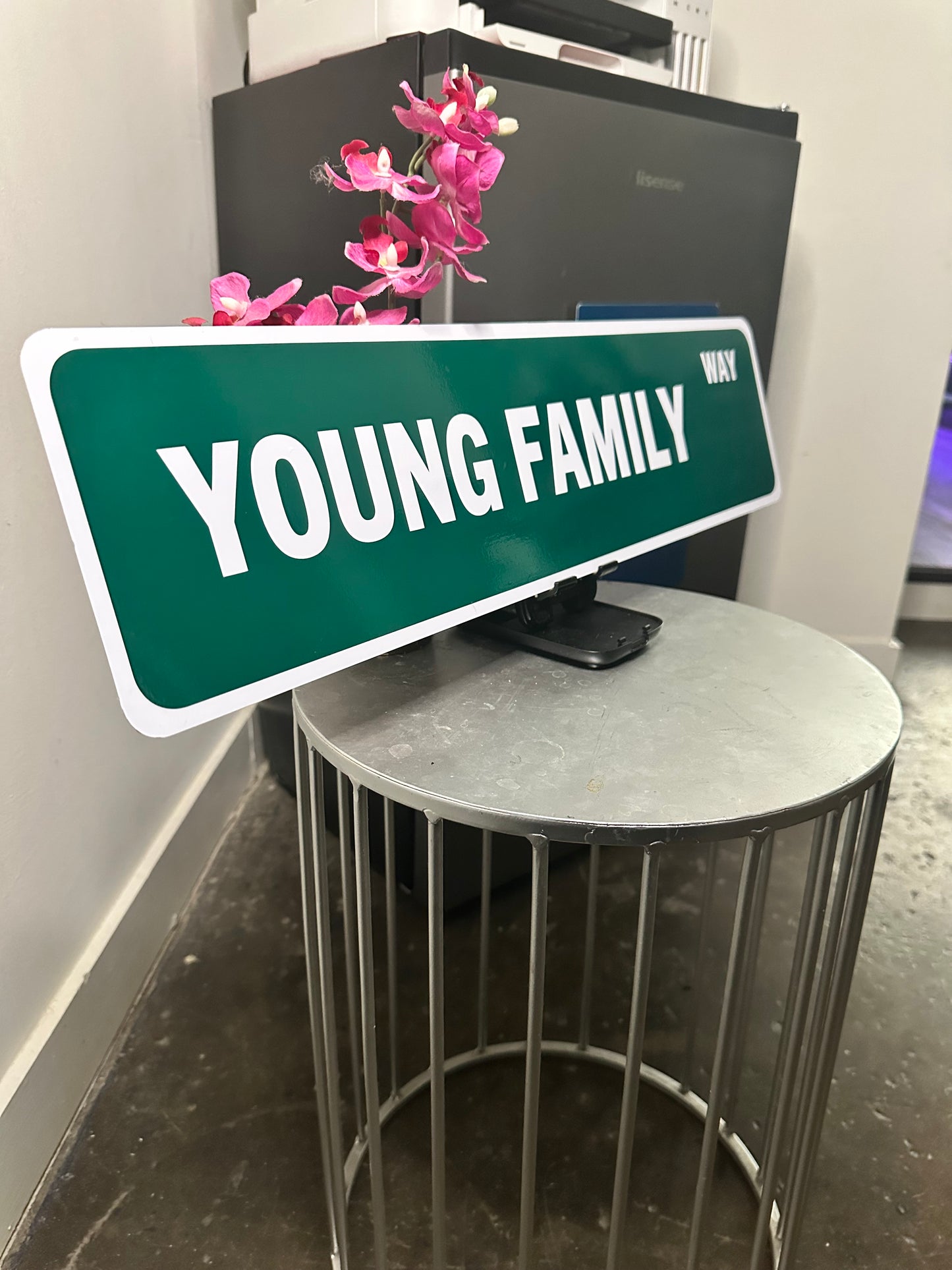 Custom Street Sign